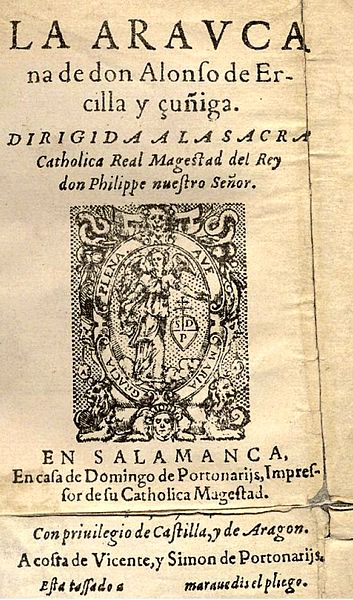 Alonso de Ercilla: biografia e obras 3