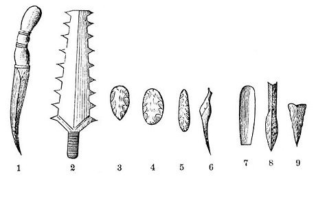 Idade da Pedra: períodos, características, ferramentas, armas 24
