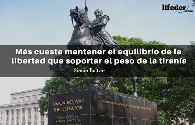 As 100 melhores frases de Simón Bolívar 2