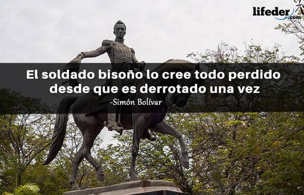 As 100 melhores frases de Simón Bolívar 8