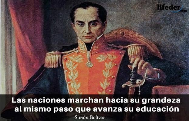 As 100 melhores frases de Simón Bolívar 10