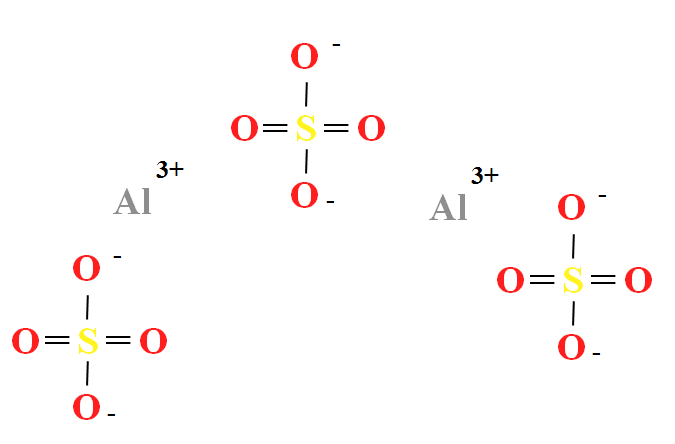 Sulfato de alumínio (Al2 (SO4) 3): estrutura, usos, toxicidade 2