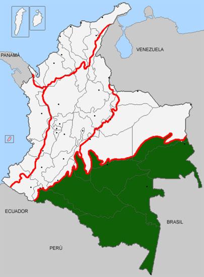 Os 8 departamentos da principal região amazônica 1