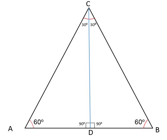 Triângulo Equilateral: características, propriedades, fórmulas, área 3