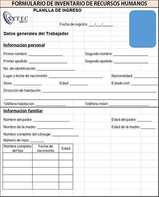 Inventário de Recursos Humanos: Elementos e Exemplo 4