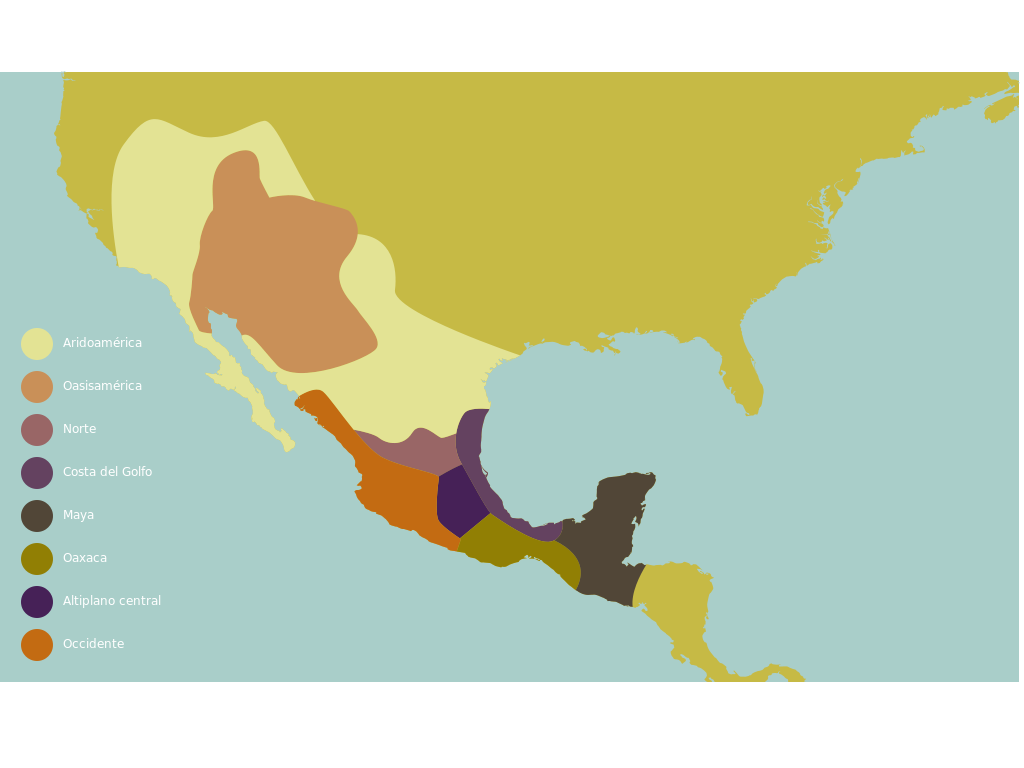 Oasisamérica: Características, Clima, Alívio, Hidrografia 3