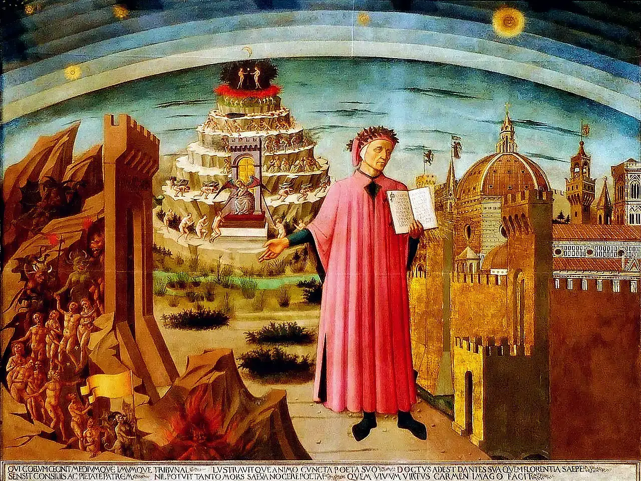 Ritratto e viaggio del poeta esiliato Dante