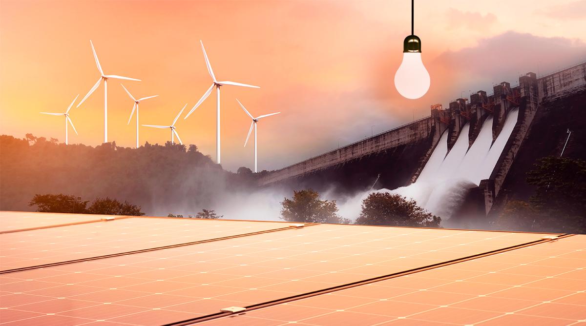 Rappresentazione generica della produzione di elettricità