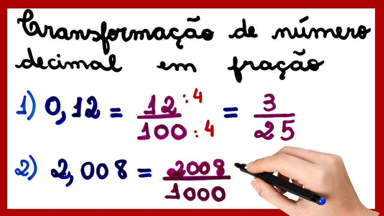 Conversione di frazioni in numeri decimali