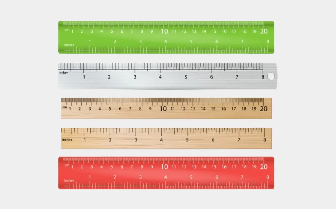 exemplo de conversão de pés para polegadas