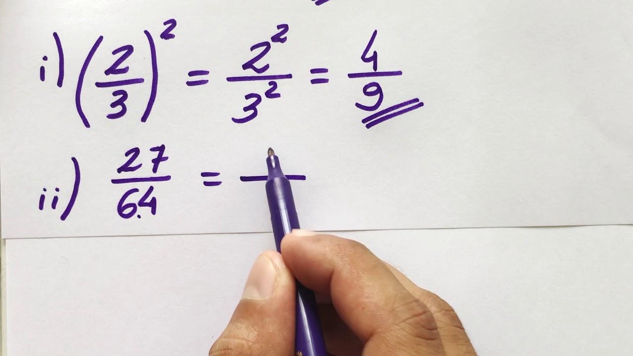 Como elevar frações a termos maiores