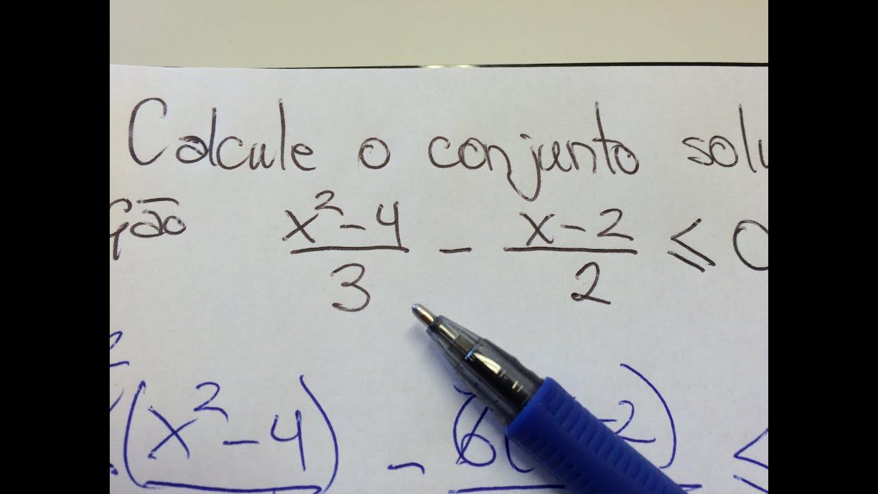 Exemplos de inequações