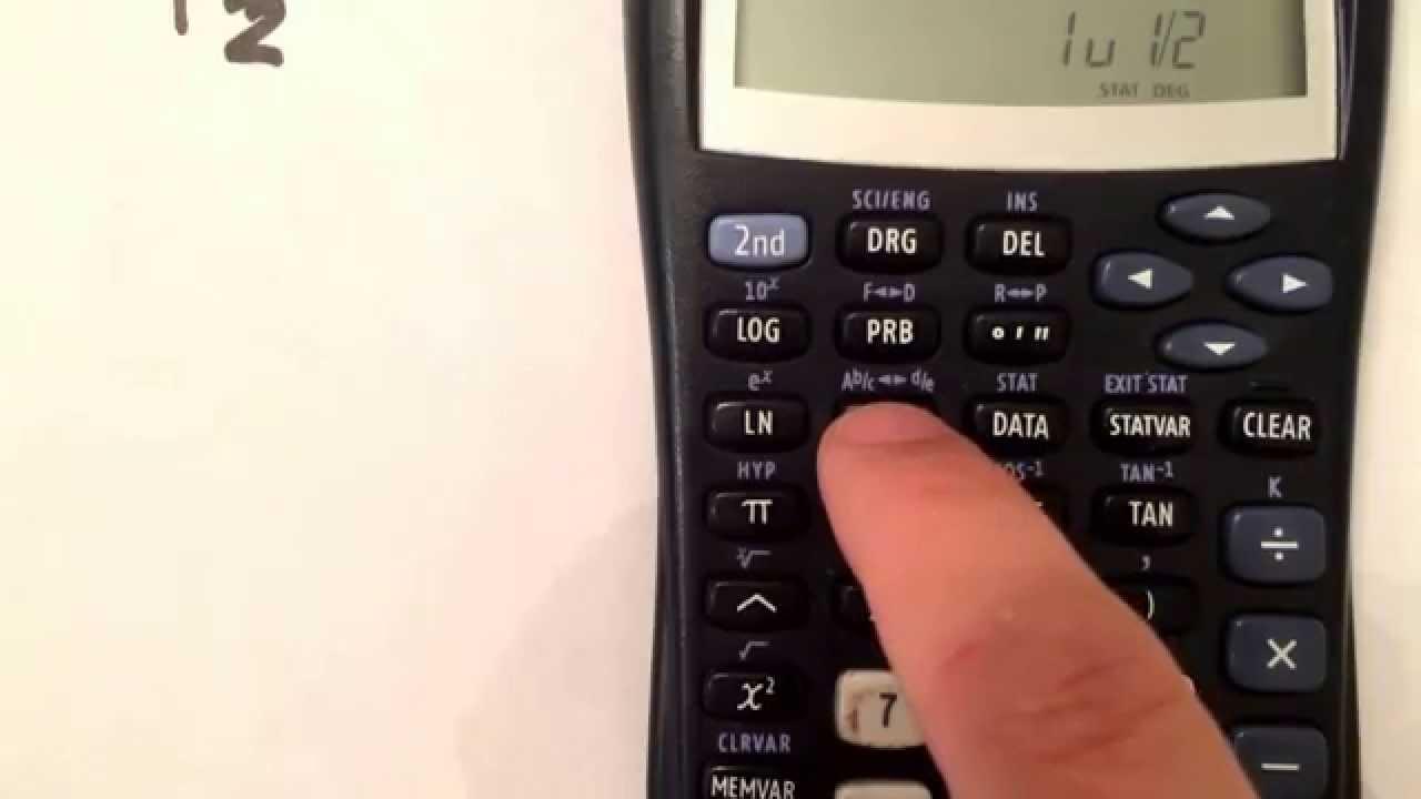 Visão geral da TI-30X IIS