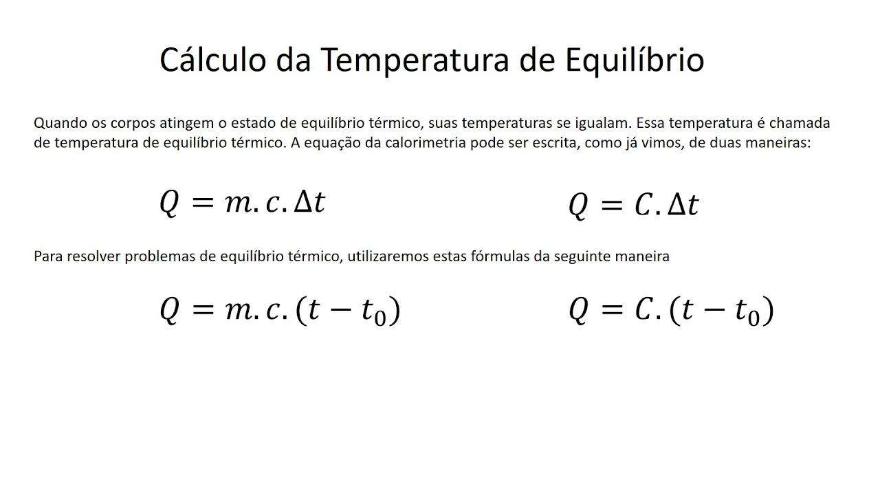 Schema equilibrio termico e trasferimento di calore