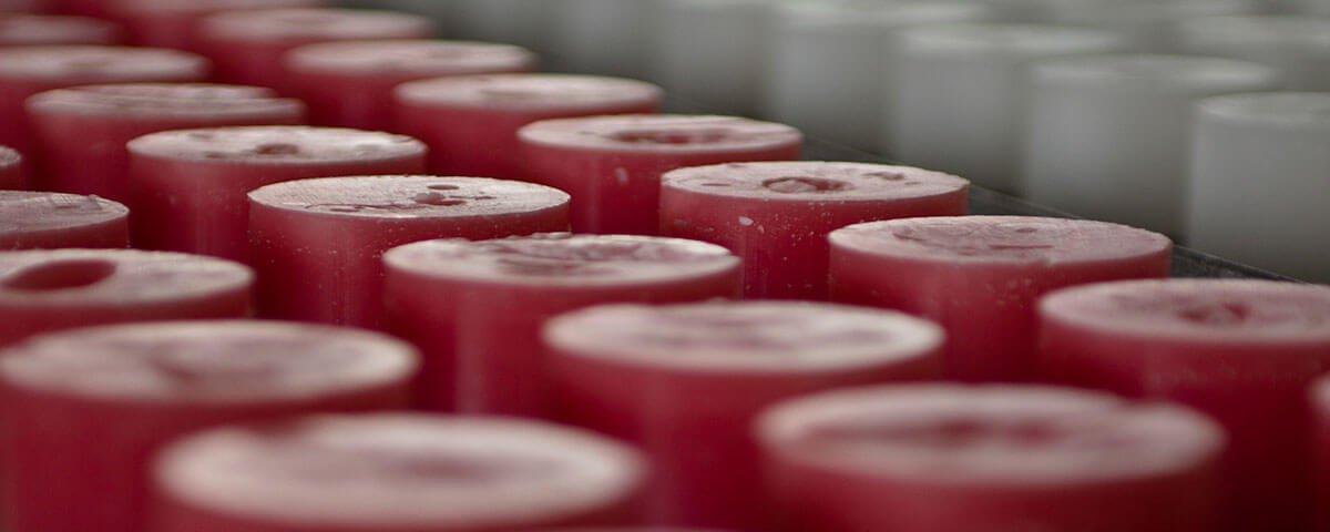 Fazendo Chamas de Velas Coloridas