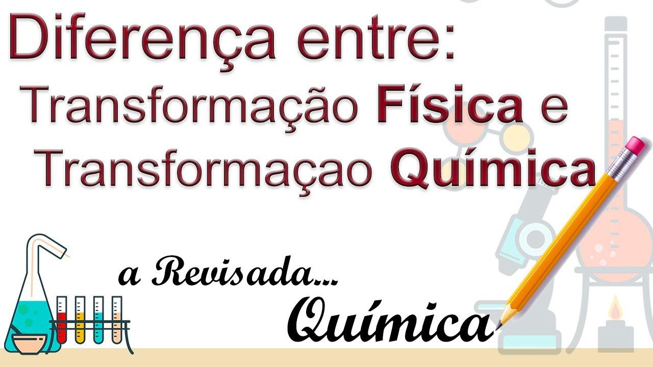 cambiamenti chimici e fisici