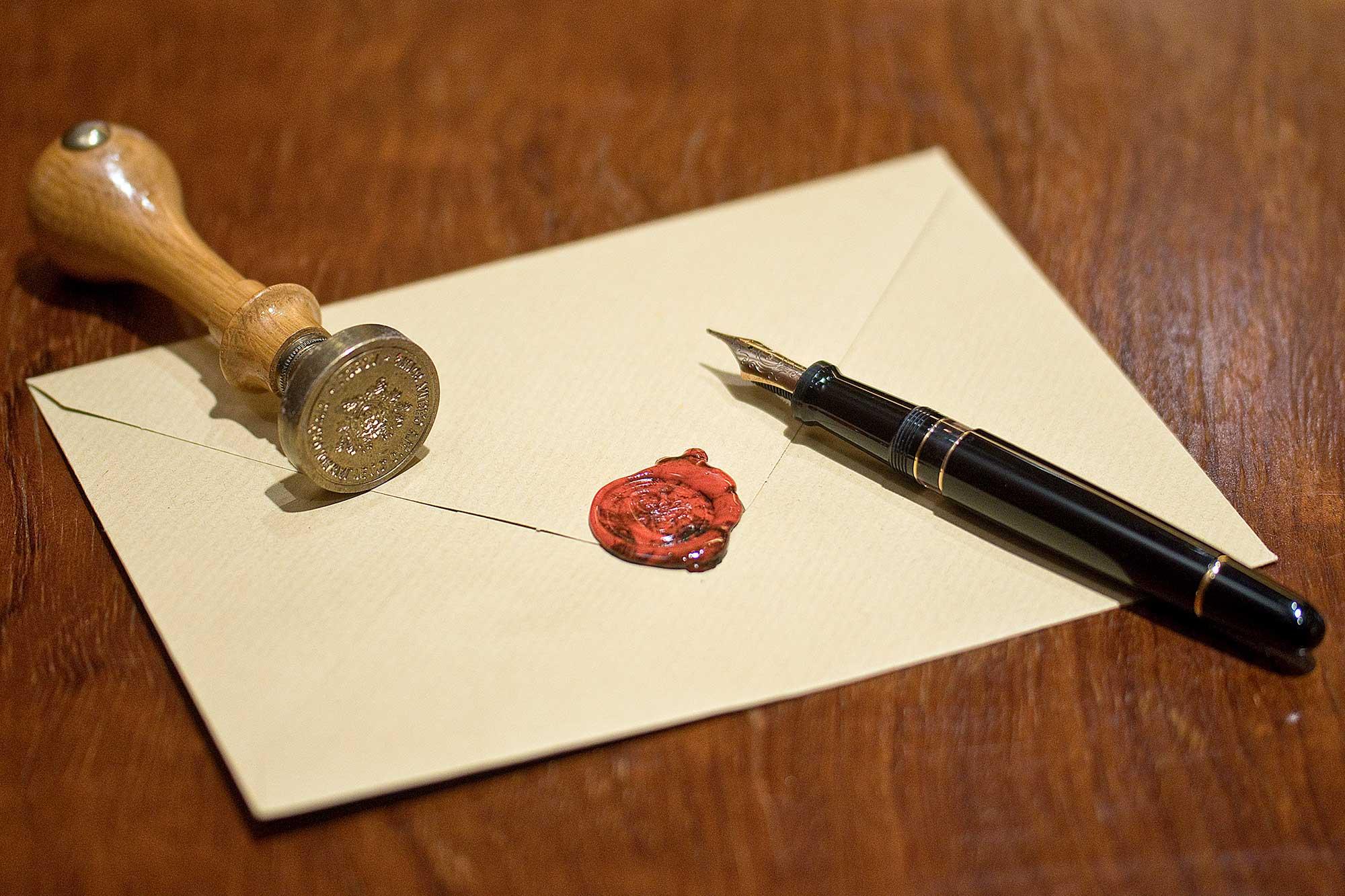 documento manuscrito com valor jurídico