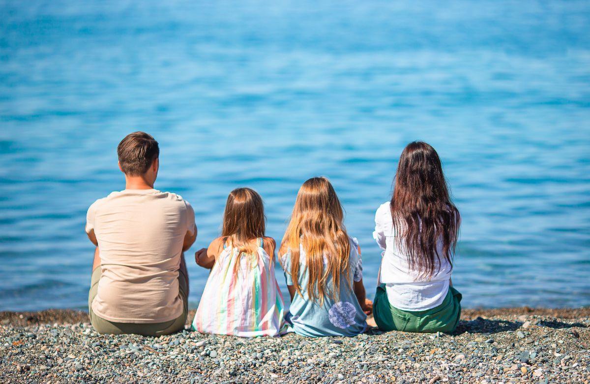Família nas férias Família nas férias